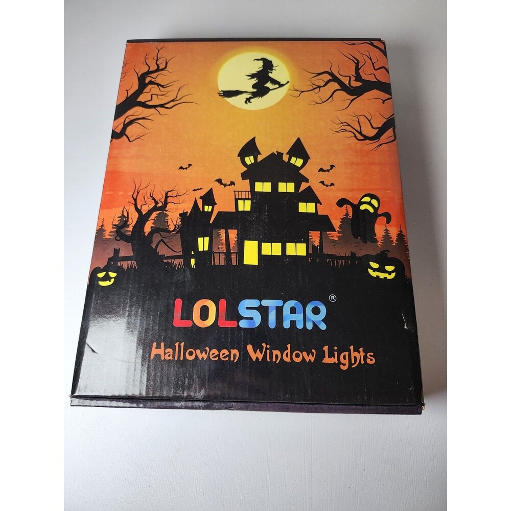 LOLStar Halloween Led Light Window Clings
